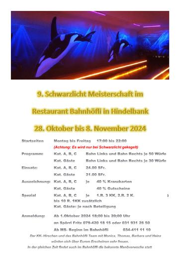 Schwarzlicht-MS 2024 (28.10. - 08.11.2024)